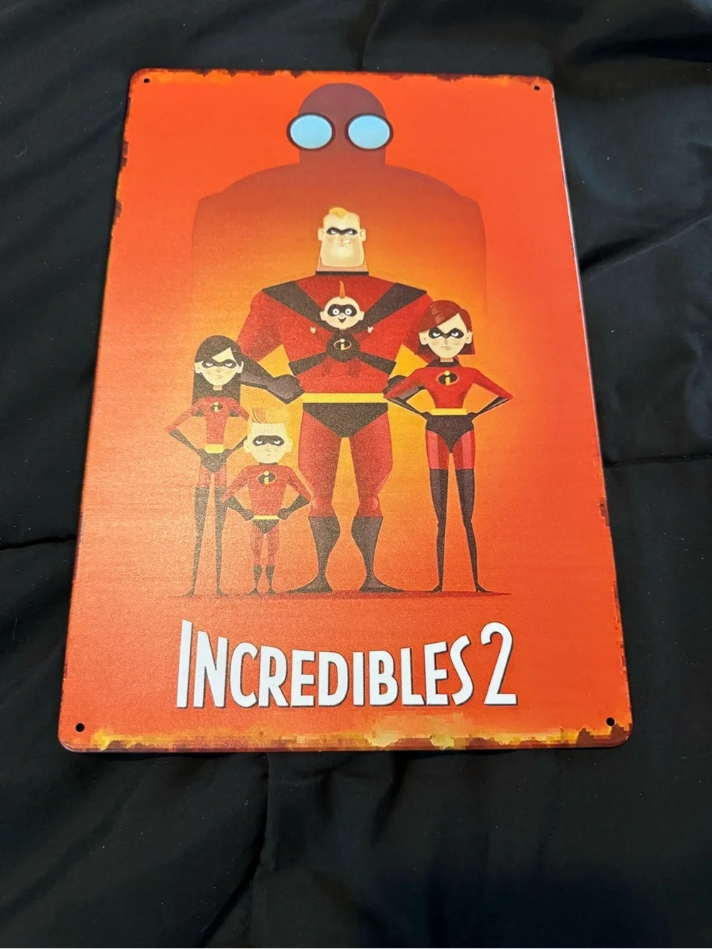 N/A metal sign